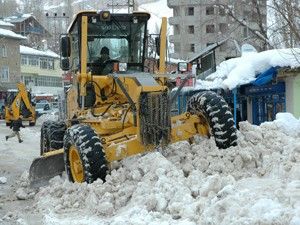 Karaman Sarıveliler'de kar kalınlığı 1 metre