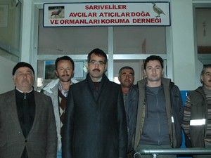 Avcılardan Doğa ve Orman Koruma Derneğine ziyaret