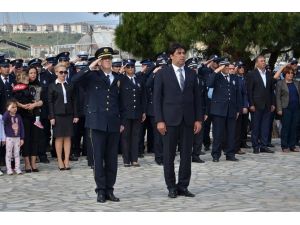 Foça Emniyet Müdürlüğü’nden Polis Haftası Töreni