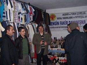 Akşehir Arasta esnafından Akyunder'e tam destek