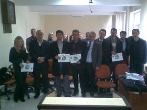 Damlama sulama sertifikaları verildi