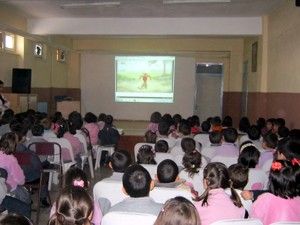 Alüminyum İlköğretim Okulu'nda sinema günleri