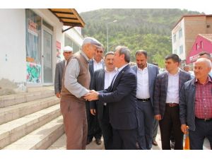 Ak Parti Denizli Milletvekili Tin Honaz İlçesini Ziyaret Etti