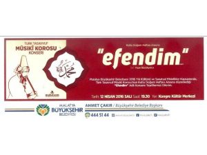 Kutlu Doğum Haftası Anısına "Efendim" Konseri