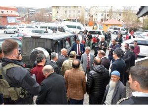 Vali Çınar’dan Yaralı Asker Ve Koruculara Ziyaret