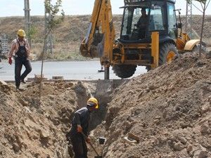 Koski'nin şebeke çalışmaları sürüyor