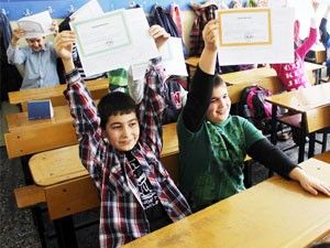 Konya'da 440 bin öğrenci karne aldı
