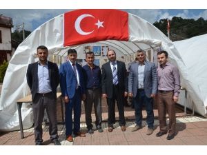 Hanönü’de Muhabbet Çadırı Kuruldu