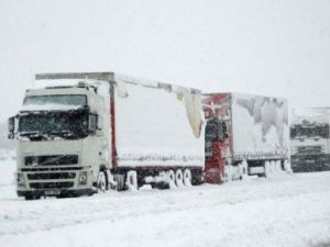 Seydişehir - Antalya karayolunda ulaşım zorluğu