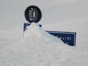 Tunceli'de kar kalınlığı 2 metreyi geçti
