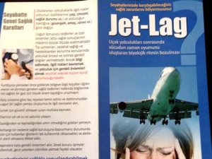 Sağlık Bakanlığından "jet-lag" broşürü