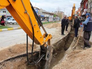 Seydişehir'de altyapı çalışmaları
