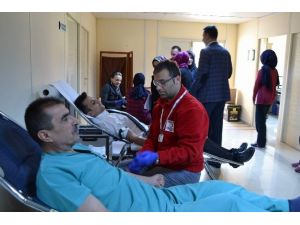 Yozgat Kamu Hastaneleri Birliği Genel Sekreterliğinden Kızılay’a Kan Bağışı