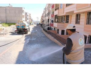 Haliliye Halkı Güne Temiz Cadde Ve Sokaklarda Başlıyor