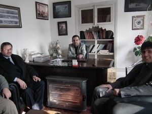 M. Ali Köseoğluna tebrik ziyareti