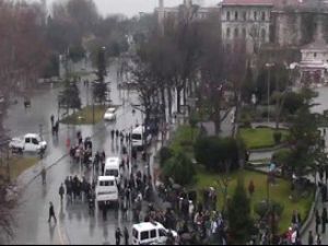 Sultanahmet'te dehşet anları!