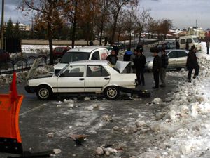 Konya'da zincirleme trafik kazası