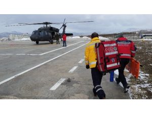 Helikopter Ambülans 2015 Yılında 302 Hasta Taşıdı