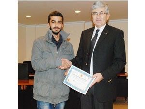 Gazetecilerde sertifika mutluluğu