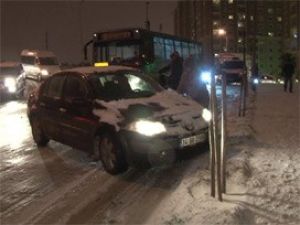 Otomobillerin buz dansı