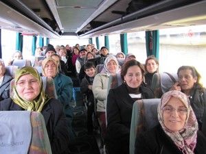 Gönenliler Seyitharun Camii'ne hayran kaldı