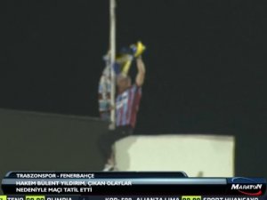Taraftarlar Fenerbahçe bayrağını indirdi