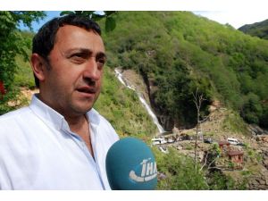 Ağaran Şelalesi Turistlerin Yeni Gözdesi Oldu