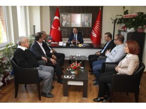 Türk-iş Tertip Komitesi’nden Chp İl Başkanlığı’na Ziyaret