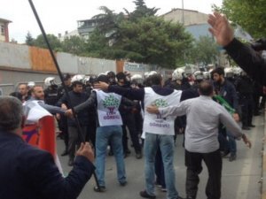 HDP'liler polise saldırdı