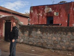 Aksaray'da bir evin tavanı çöktü