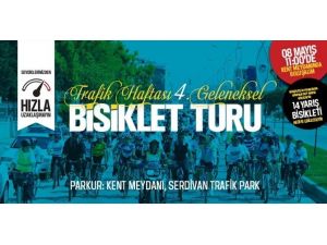 Büyükşehir’den Trafik Haftası İçin Bisiklet Turu