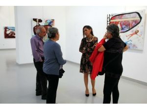 Gaün Öğretim Üyesi Şenel’in Sergisi Ankaralı Sanatseverlerle Buluştu