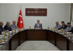 Kilis Osb Müteşebbis Teşekkül Heyeti Vali Tapsız Başkanlığında Toplandı