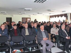 Ereğli'de çiftçilere TARSİM anlatıldı