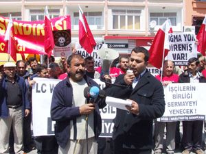 DİSK üyelerinden boykot çağrısı