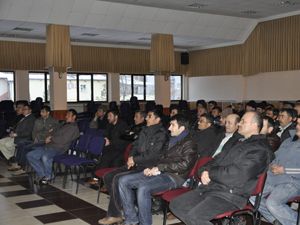 Seydişehir Belediyesi ve Sebeltaş çalışanlarına iş sağlığı semineri