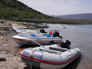 Beyşehir Gölü adalarında av yasağı denetimi