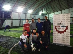 Genç Stk’lar, Halı Saha Futbol Turnuvasında Bir Araya Geldi