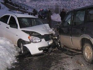 Derebucak'ta trafik kazası: 7 yaralı