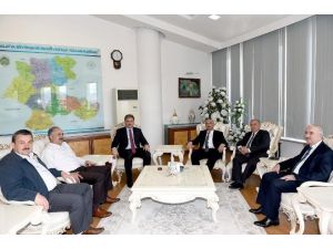 Tüik Başkanı Aktaş, Başkan Ahmet Çakır’ı Ziyaret Etti