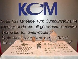 Karaman'da tarihi eser operasyonu