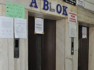 Demirci'nin asansörleri çalışmıyor