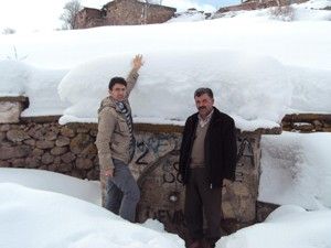 Mesudiye köyünde aşırı kar, günlük yaşamı olumsuz etkiliyor