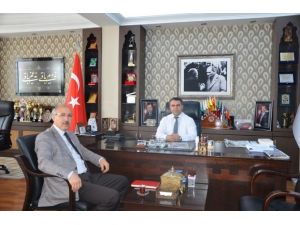 Başkan Aksoy’a Davet Ziyareti