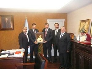 Konya SMMM Odası'ndan Bakan yardımcılarına ziyaret