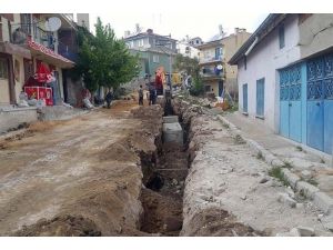 İscehisar’da Yarım Kalan Kanalizasyon Çalışmaları Tekrar Başladı