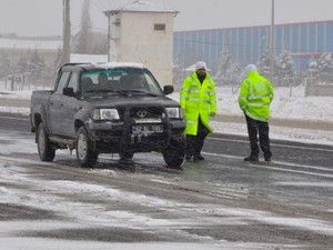 Aksaray-Konya karayolu trafiğe kapatıldı