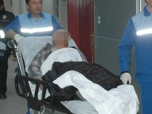 Yaşlı kafadarlar alkol alıp düello yaptı