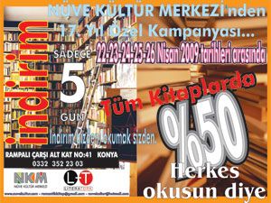 NKM Yayın Grubu’ndan kitapta yüzde 50 indirim