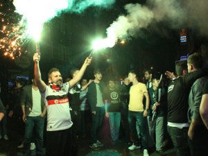 Konya’da Beşiktaş’ın Şampiyonluğu Coşkuyla Kutlandı